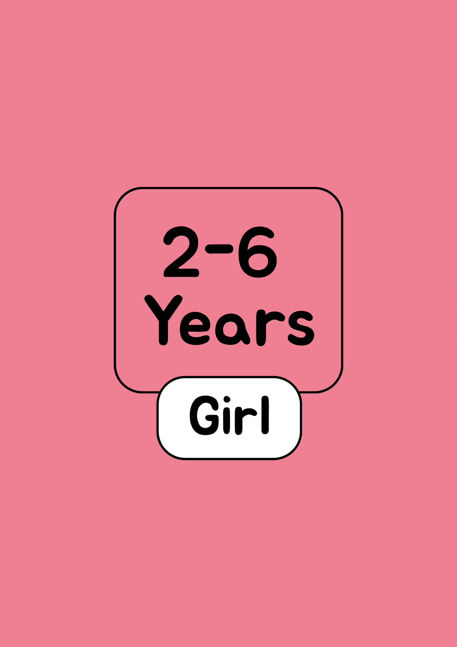 2 to 6 Years Girl
