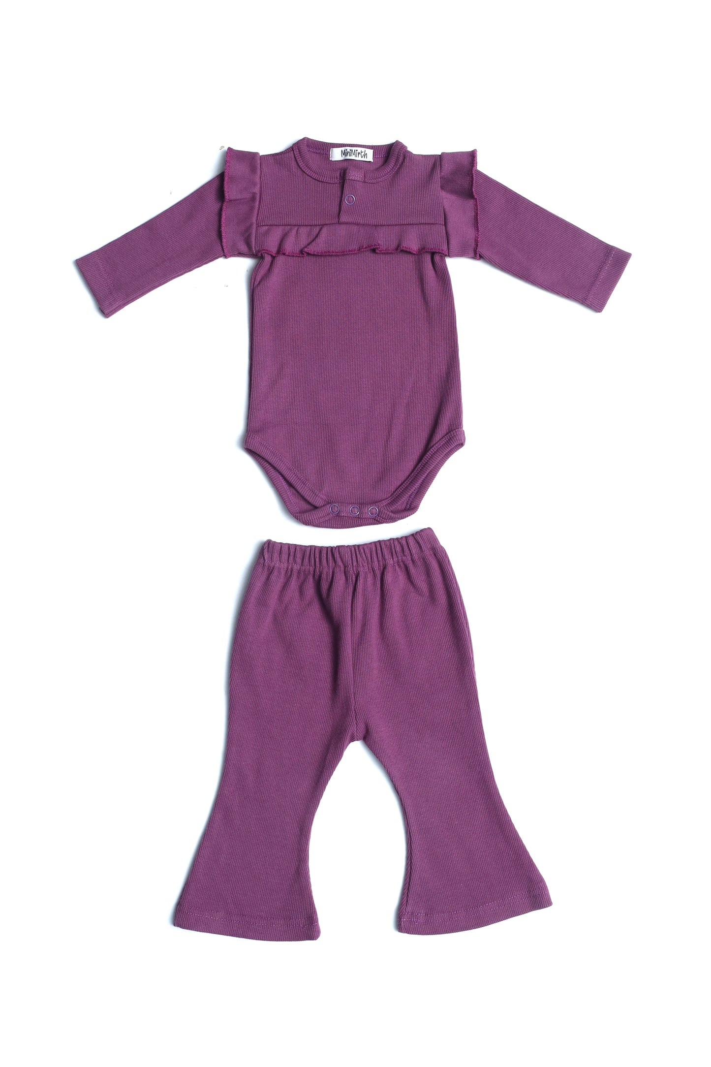 ✨ Snug Style – Romper & Trouser Combo