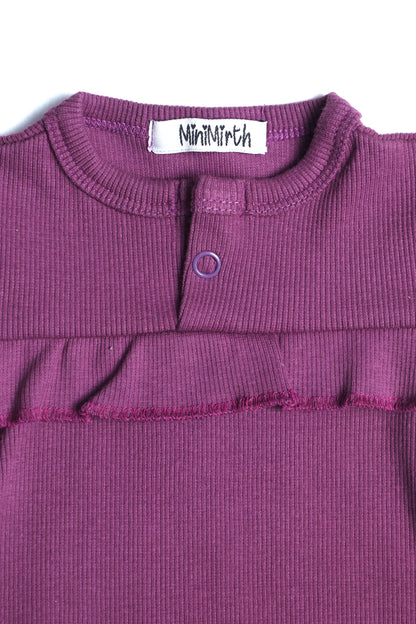 ✨ Snug Style – Romper & Trouser Combo