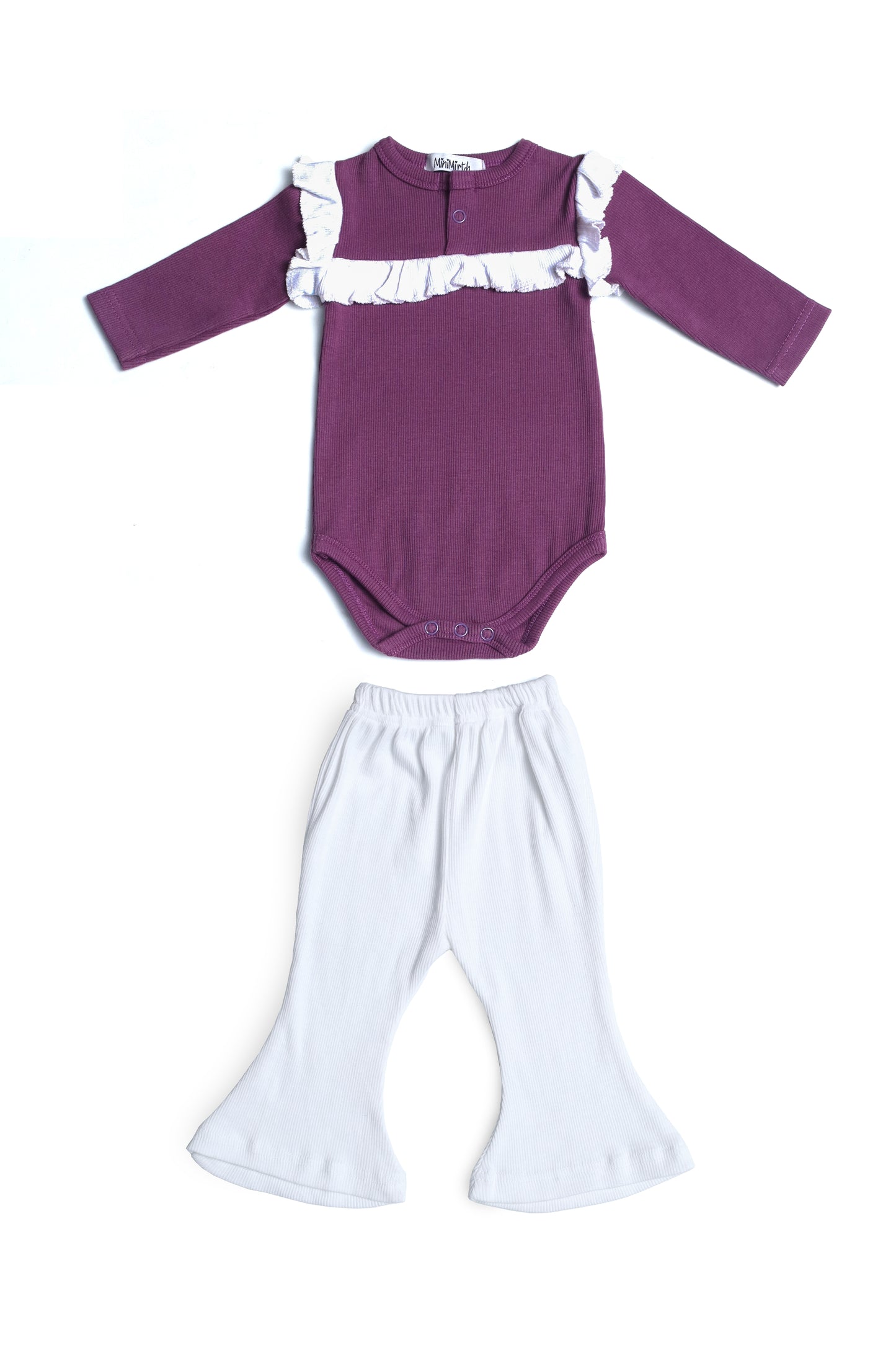 🎀 Cozy Petals – Onesie Winter Dress