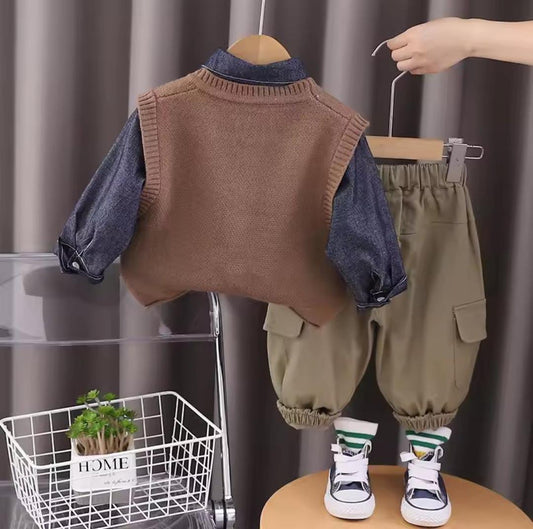 Cozy Cub 3-piece Adorable Winter Set🧸