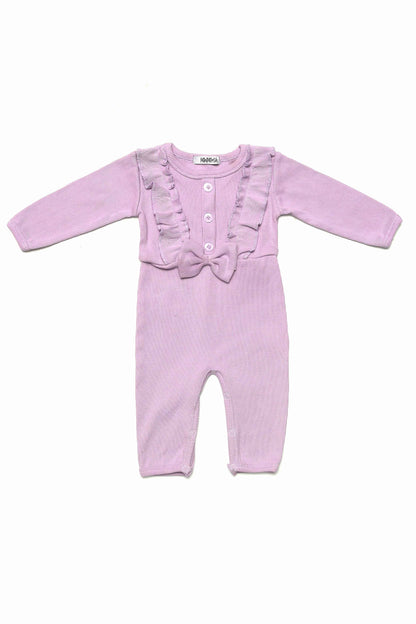 🌸 Snuggle Bloom – Onesie Winter Dress