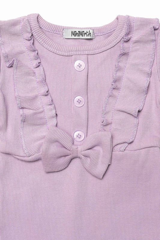 🌸 Snuggle Bloom – Onesie Winter Dress