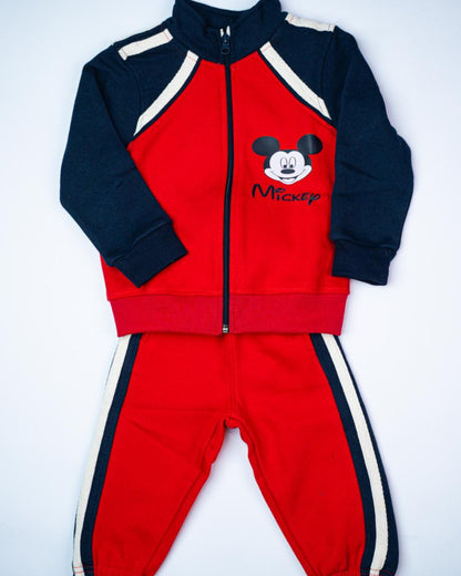 🐭Mickey Style Kids Winter Tracksuit Set ❤️💙2-Piece Set