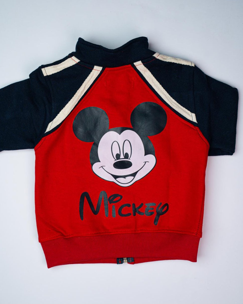 🐭Mickey Style Kids Winter Tracksuit Set ❤️💙2-Piece Set