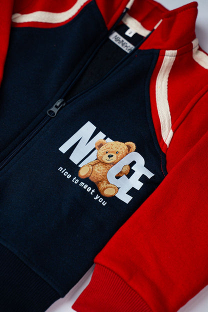 🐭Mickey Style Kids Winter Tracksuit Set ❤️💙2-Piece Set