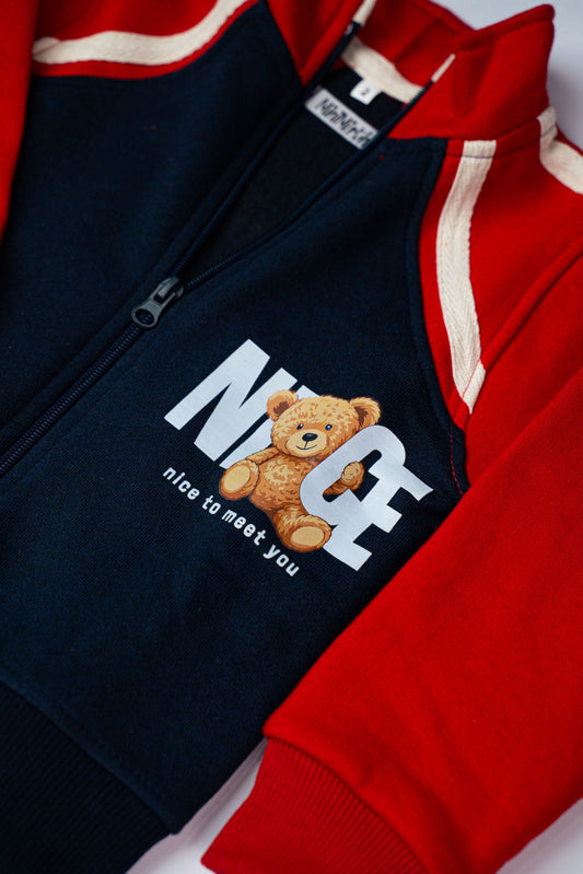 🐭Mickey Style Kids Winter Tracksuit Set ❤️💙2-Piece Set