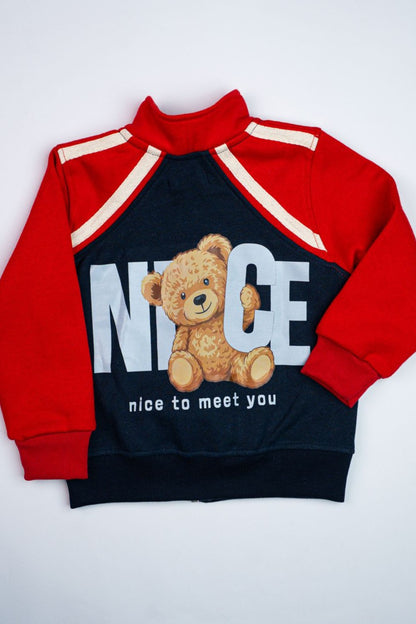 🐭Mickey Style Kids Winter Tracksuit Set ❤️💙2-Piece Set