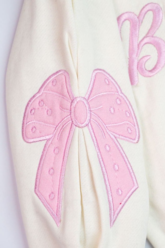 Barbie Bow Sweatshirt & Trouser Set 🎀💕❄️