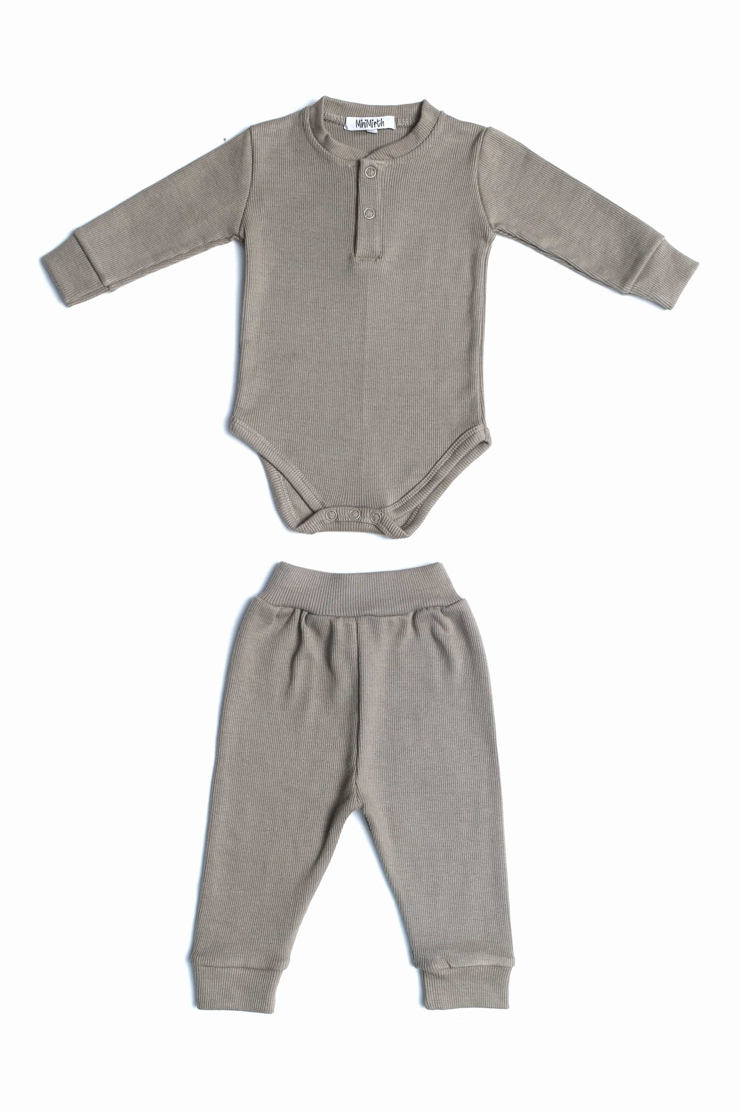 💙 Little Gentleman – Baby Boy Romper Winter Set