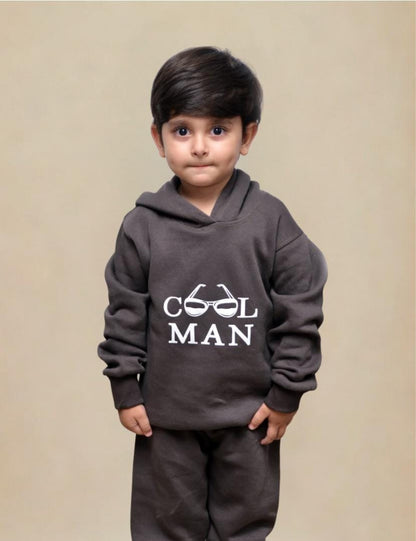 👶Little Explorer – Dark Gray Winter Set