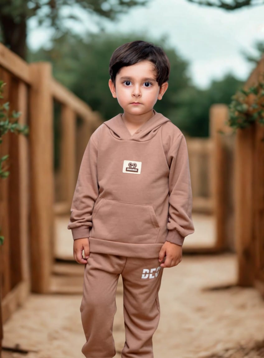🤎 Little Gentleman – Light Brown Pre-Winter Set