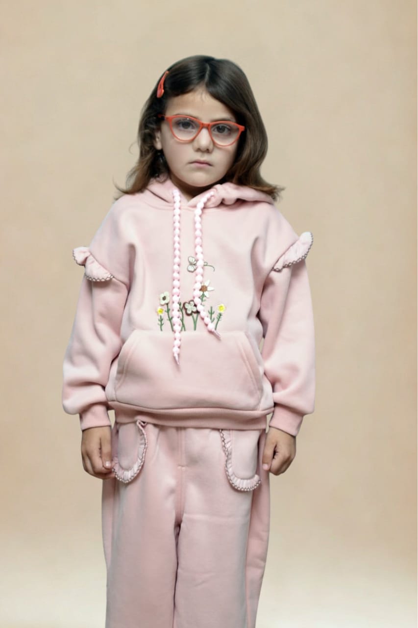 🎀 Pretty in Pink – Winter Set for Girls (2–5 Years)