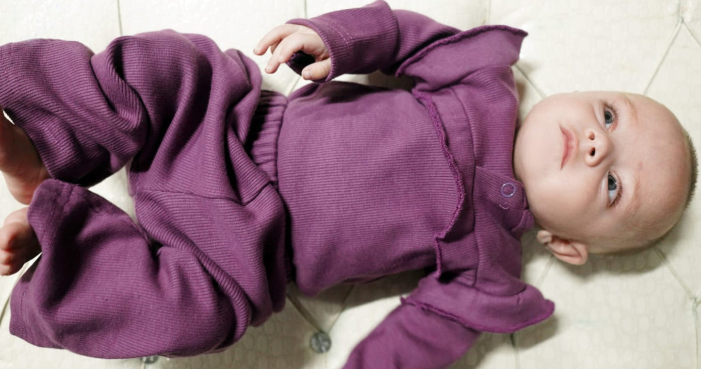 ✨ Snug Style – Romper & Trouser Combo